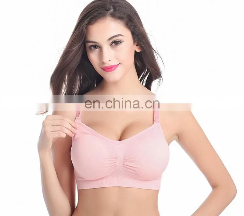 Women's Padded Maternity Underwire Nursing Bra with Full Sling