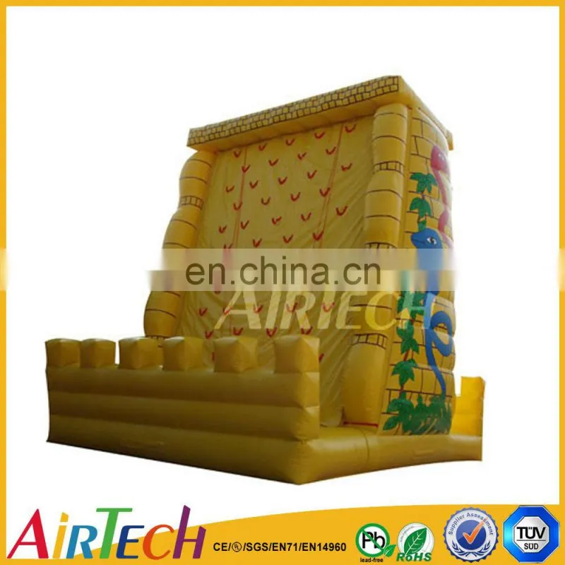 Giant inflatable rock climbing wall from China