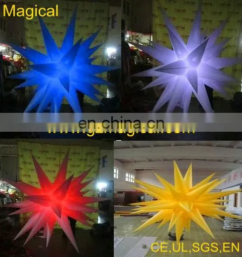 portable mobile inflatable LED pillars tubes