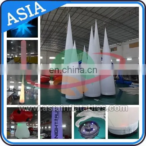 Festival Decor Led Light Inflatable Star / Hanging Lighting Star For Decoration