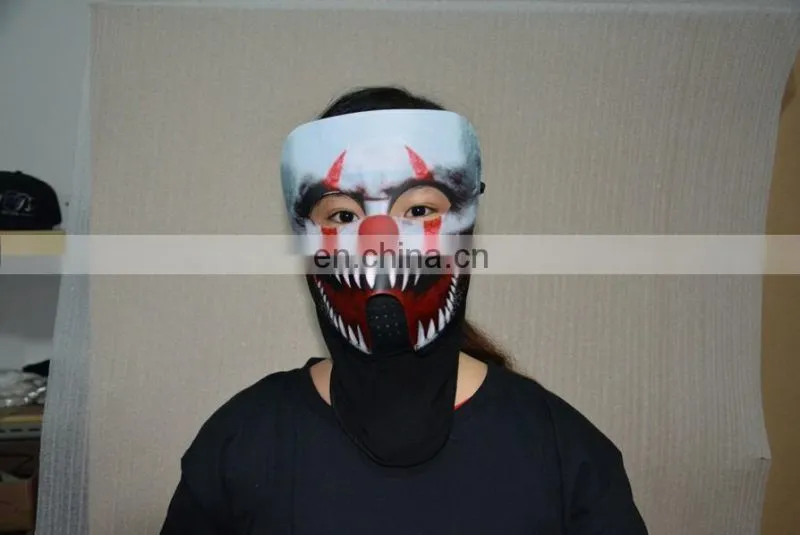 New Design Light Music Flash Gifts Party Mask, Cold Light Glowing Mask