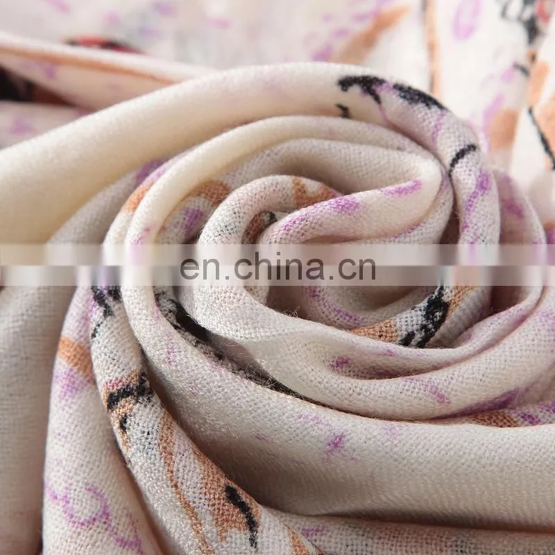 Hot New Soft Wool Cashmere Pashmina Embroidered Shawl Shawls/Scarf Scarves Wrap