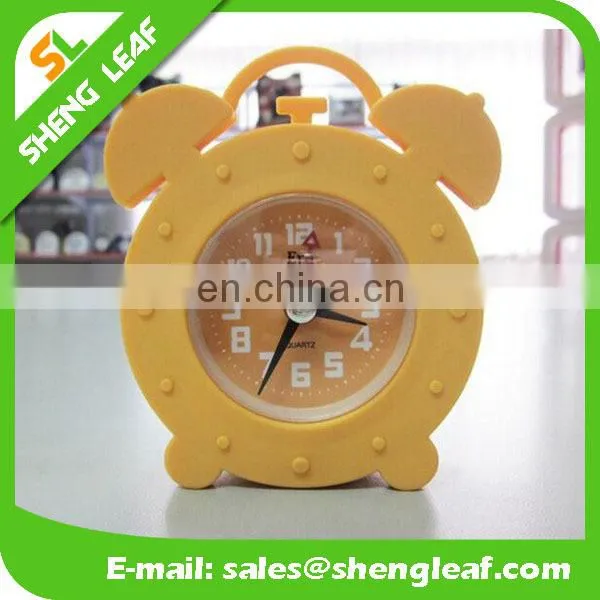 Small alarm clock silicone alarm clock snooze mute electronic clock