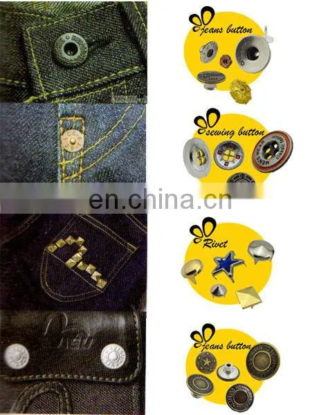 custom New style brass metal snaps buttons