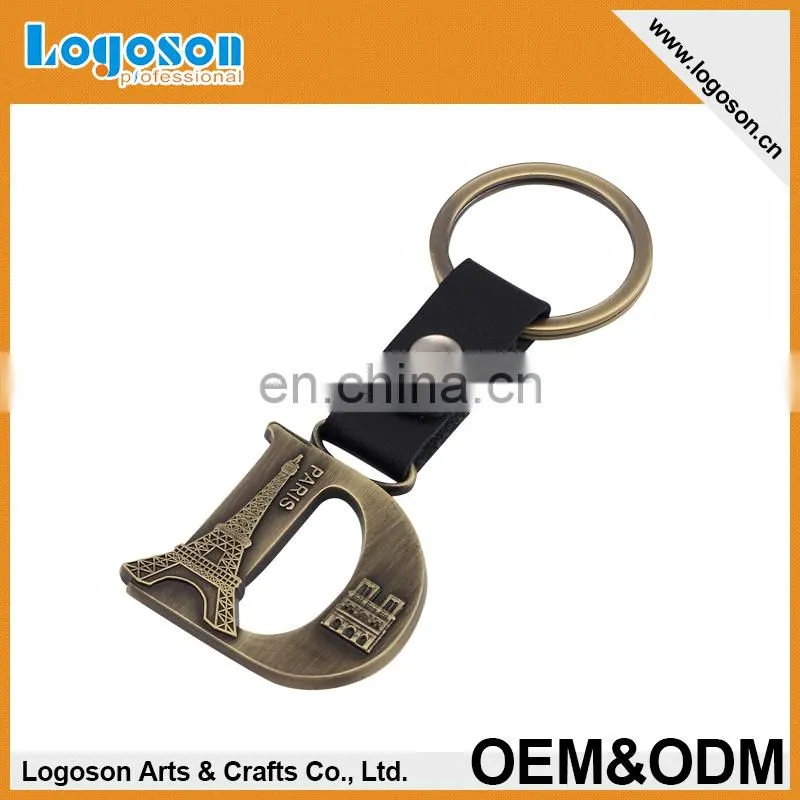 Christmas gift of keychain letters engraved keychain