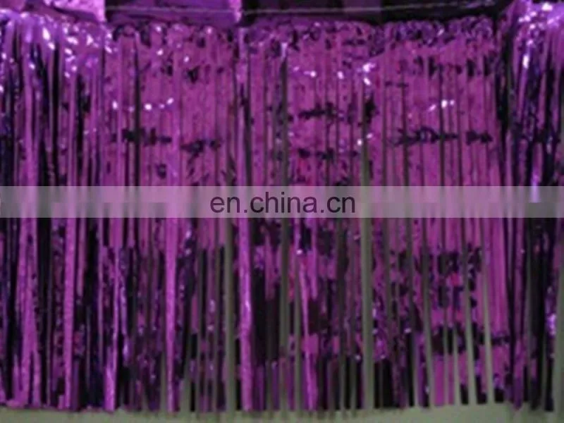 Metallic Shimmer Party, Float Decorations Table Skirt, Fringe, Curtains