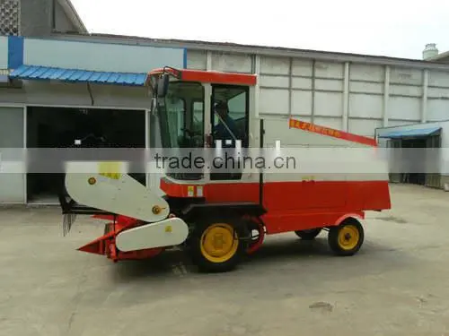 Self-powered square forage baler