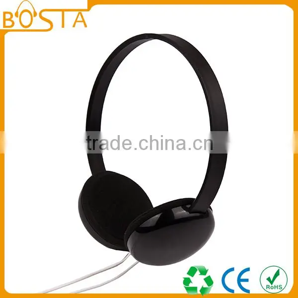 Slim lightweight funny good price colourful noise cancelling headset headphones