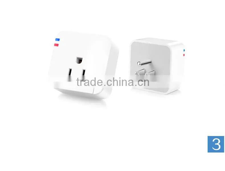 mini portable power bluetooth wifi wireless wall light American USA standard smart plug socket