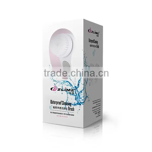 silicone facial cleansing brush