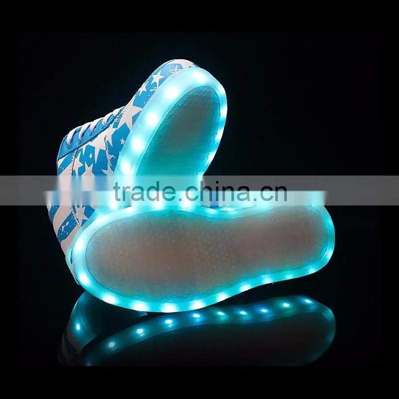 Hot Sale Gold led Shoes Silver led Shoes Fashion Adults Light Up Shoes Wholesale For Retails