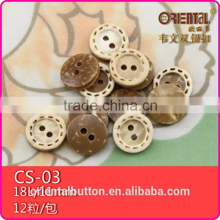 customize washable natural coconuts shirts button