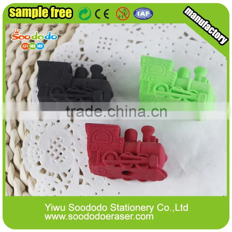 Fashion items in school japanese erasers with custom shape