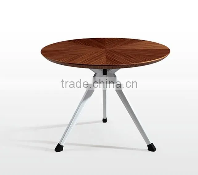 modern conferrnce table / small round meeting table/ small office meeting table/wooden round meeting table PS-104