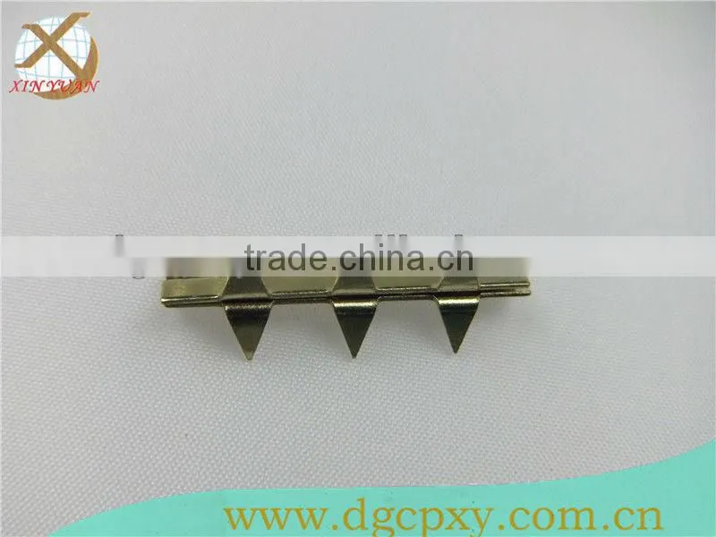 golden small box metal hinge for cigar wooden box