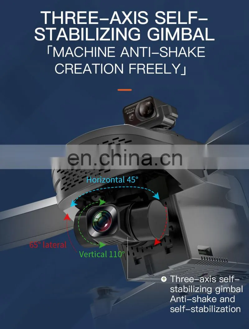 SG908 MAX 3KM 5G 4K HD Camera Foldable Quadcopter drone Obstacle Avoidance Drone Wifi GPS FPV Profesional Dron SG908MAX