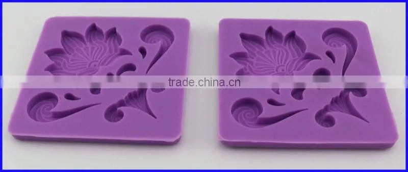 Custom Design Gum Paste Mould Silicone Models Fondant Mold Resin mold