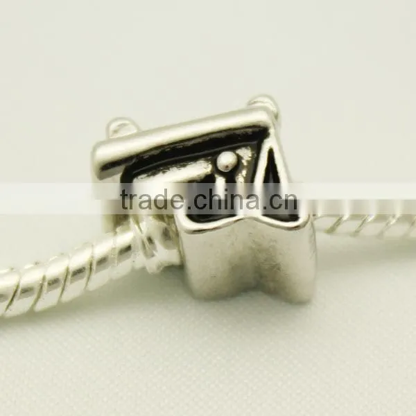 Christmas decorations gold sunflower metal beads for bracelet