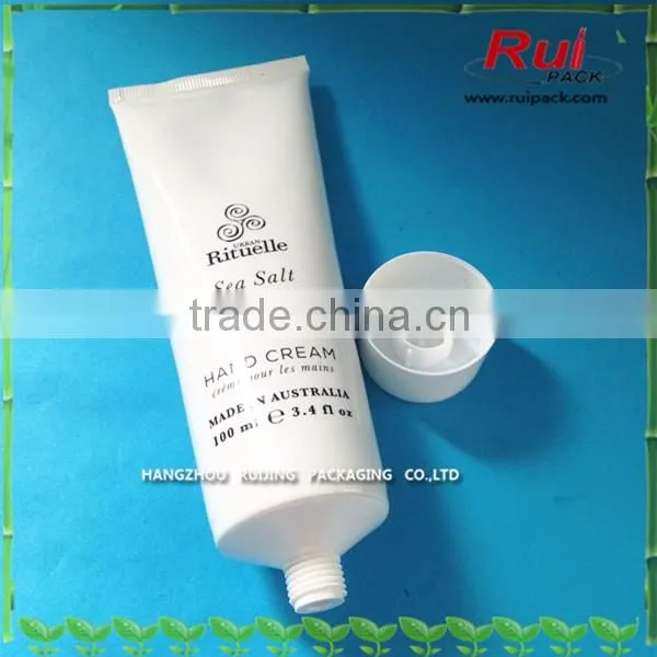 38mm diameter Laminated tube with wall screw cap, Black offset printing tubes