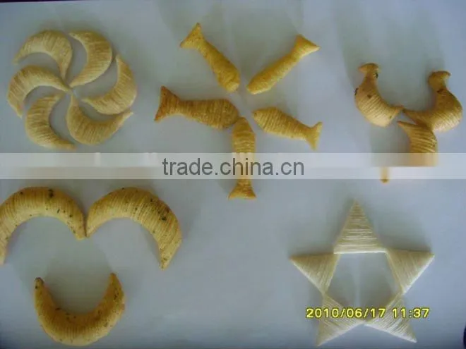 Flour Snacks Machine/High Quality Automatic Puffed Corn Flour Snack Extruder/Corn Snack Machine/Salad Snacks Processing Machine