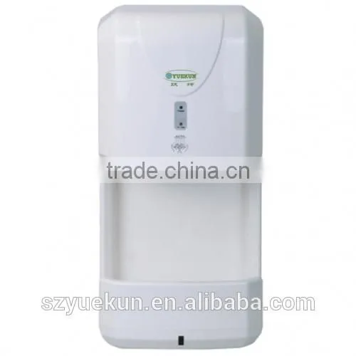 High quality 1500W power wall mounted portable bathroom hand dryer/electric jet air hand dryer machine