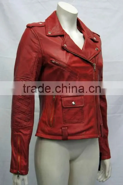 custom green slim fit original leather jacket