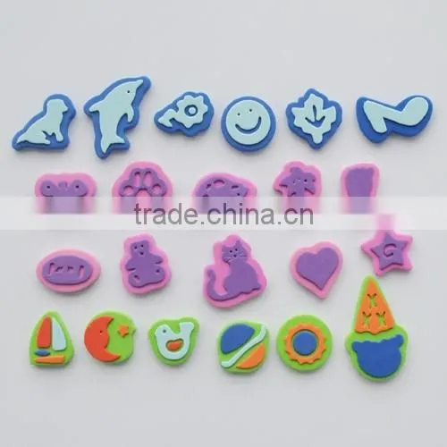 Colorful EVA STAMPER for kids diy craft kit