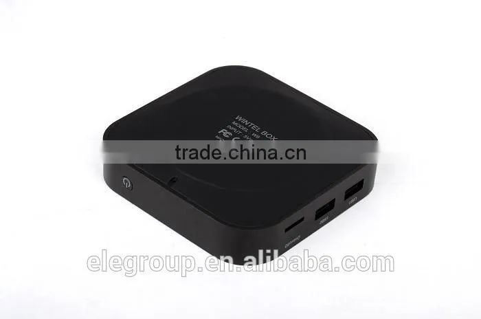 CX-W8 Wintel mini PC Atom Z3735F Wins 10&Android 4.4 2GB/32GB Smart TV BOX