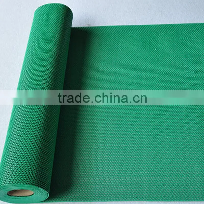Anti-slip pvc S-type mat in roll