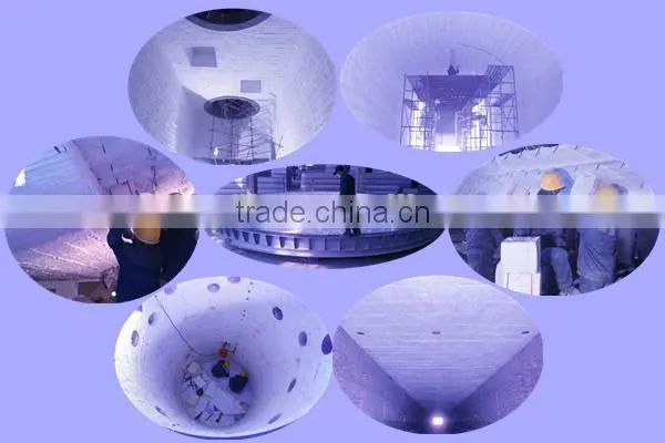 ceramic fiber module thermal insulation material for oven preheating furnace ceramic fiber module