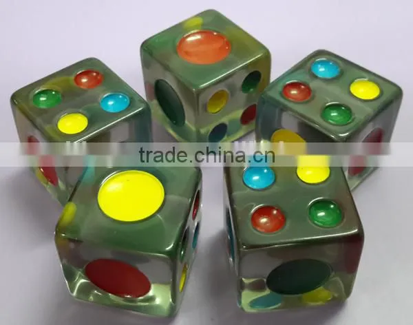 High quality make plastic dice