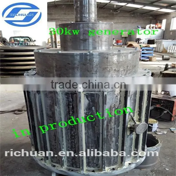 30kw Vertical Axis wind turbine permanent magnet generator (AC generator)