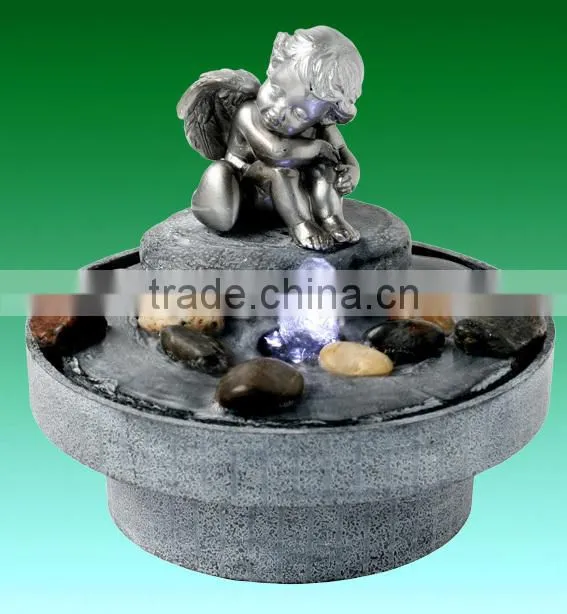 garden items reading girl garden figurine