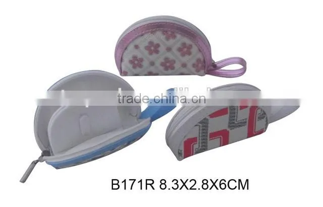 China Manufacture Custom Drawstring Faux Leather Jewelry Gift Bag B47