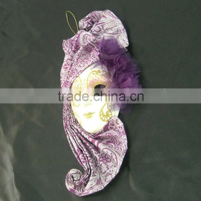 Beautiful Christmas Ornament Hand Made Venice Mask