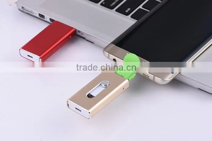 Various Capacity Choice OTG Flash Drive For Iphone 128Gb