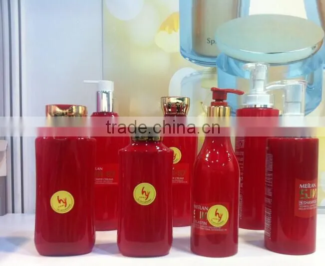 High-end shampoo PET bottle cosmetic packaging cosmetic container