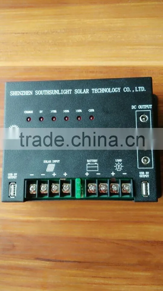 Factory supply 12v 24v 48v solar charge controller with USB output, pwm solar charge controller manual, 30A/50A solar controller
