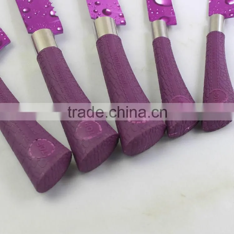 Non-stick printing knife set
