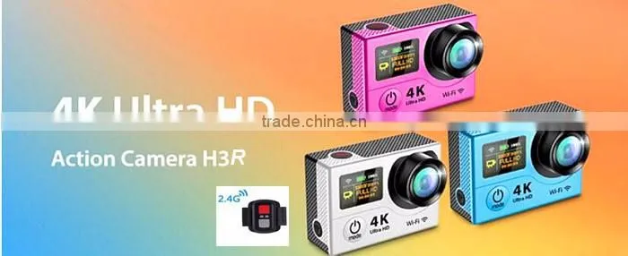 Original H3R 4K Action Camera + Wifi +2 Inch Sport DV Full HD 1080P