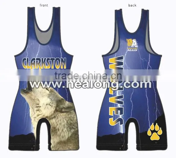 Sumo Custom Made Breathable Wrestling Suit Singlet