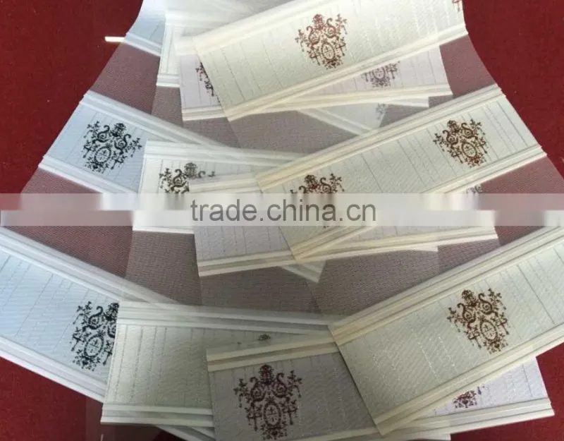 Wholesale QINGMIAO Brand Horizontal Pattern Window Blinds Fabric