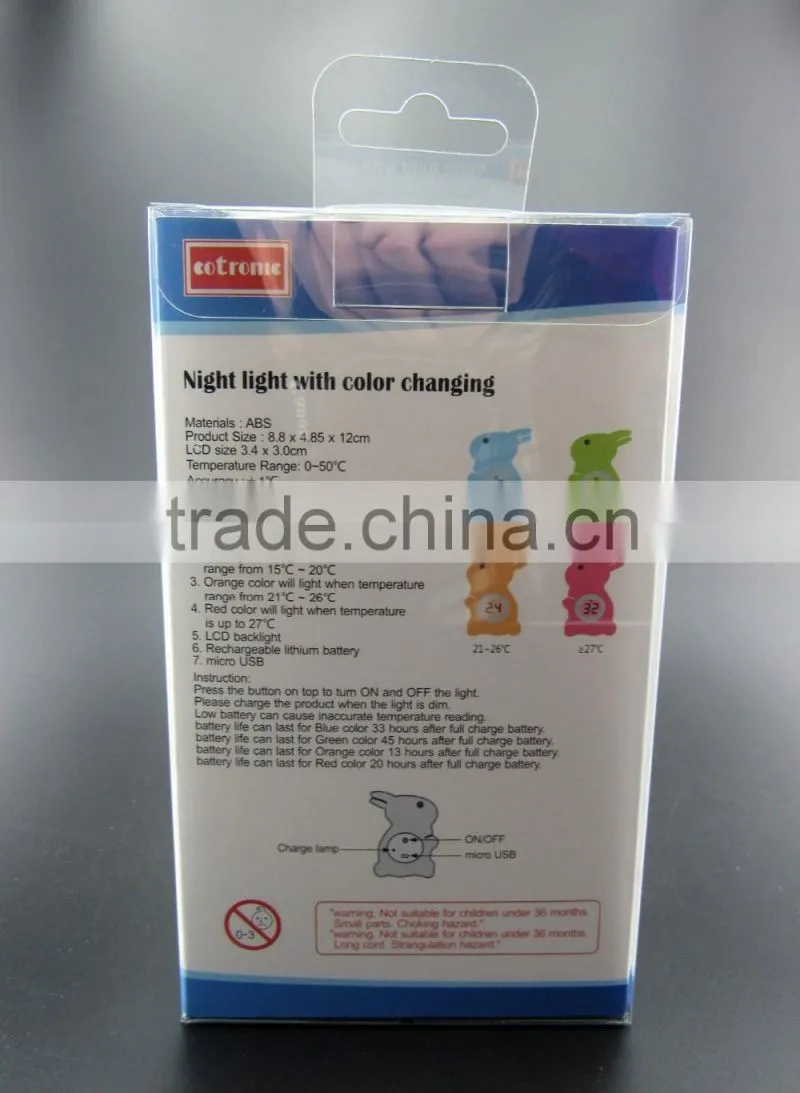 color change LED night light
