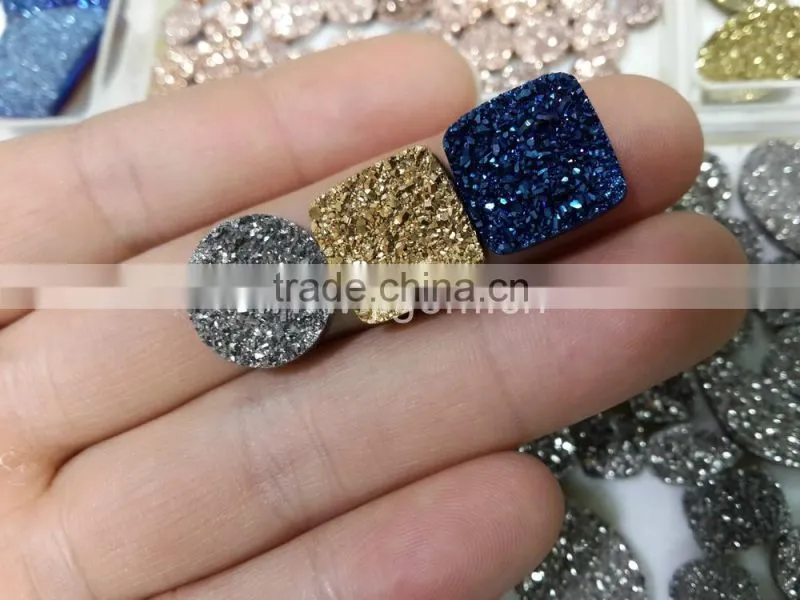 wholesale titanium natural agate druzy beads agate druzy beads druzy beads