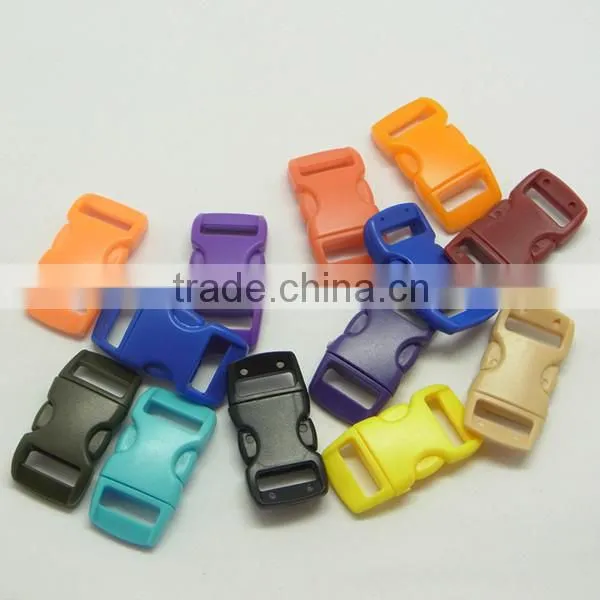 The lowest price colorful buckle 10mm buckle breakaway buckle