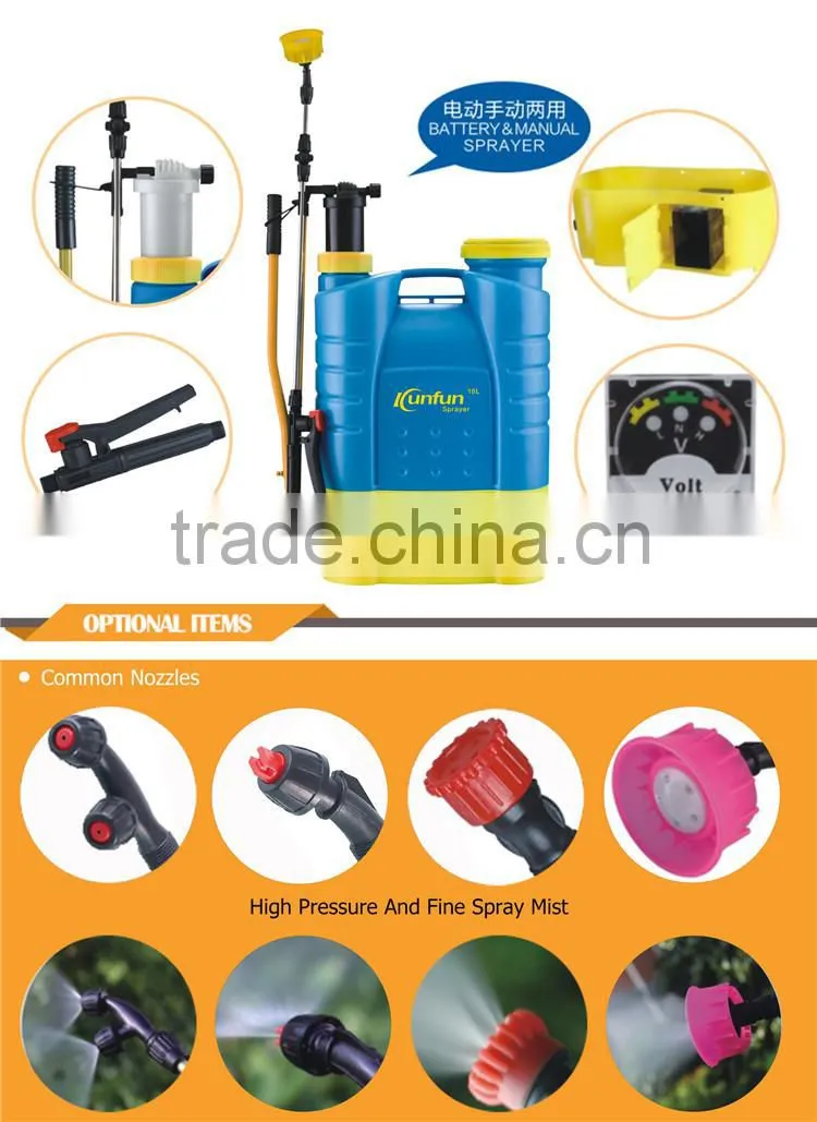 Wholesale manufacture manual knapsack battery sprayer