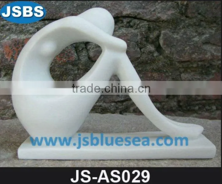 Marble Abstract Woman Statue JS-AS042Y