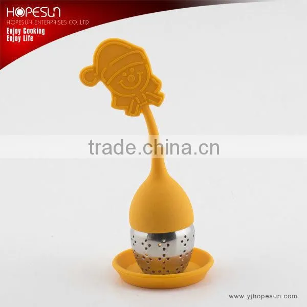 HS-TI072 food grade silicone tea infuser