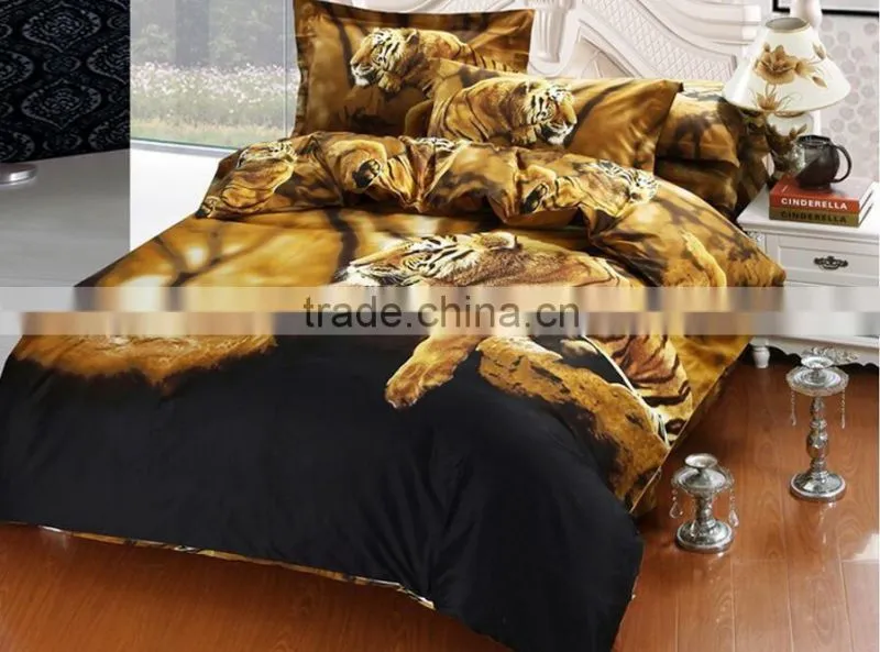 Lastest new design animal set 3d bedsheets
