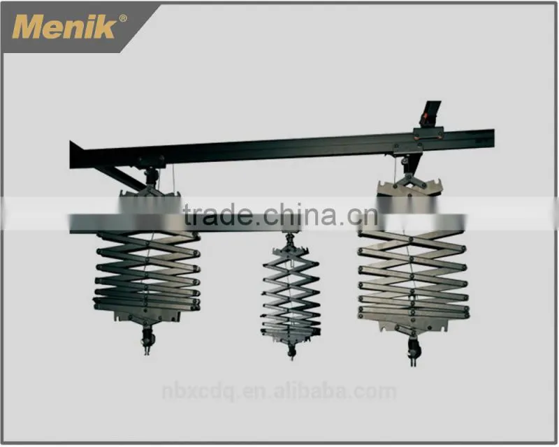 background ceiling rail ,photographic equipment